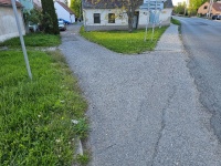 Oprava havarijního stavu kanalizace a místní komunikace