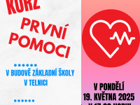 Kurz první pomoci - 19. května 2025