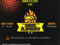 Nábor do basketbalového týmu - 14. května 2026 (Šlapanice)