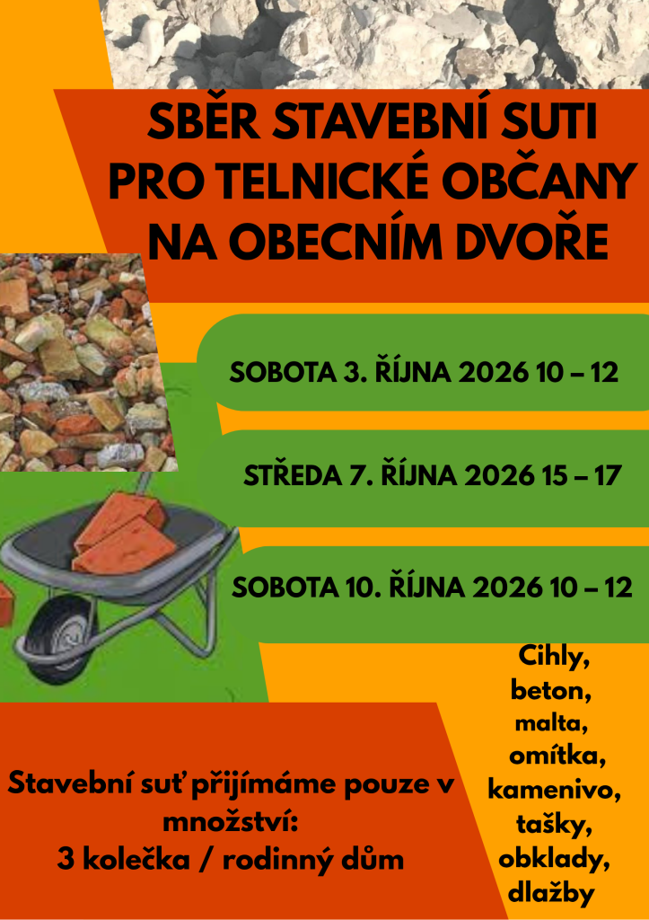 Sběr suti 2026 Sběr suti 2026