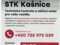 Nově otevřené STK Kašnice