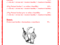 Svatomartinské menu - 15.–16. listopadu 2025