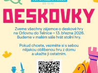 Deskovky - 13. března 2026