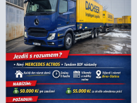 Nabídka práce: řidič