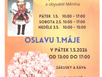 Výstava krojovaných panenek - 1.–3. května 2026 (Měnín)