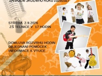 Hudební škola R. Meluzína oznamuje