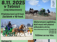Hubertovské vozatajské závody - 8. listopadu 2025