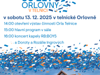 Oslavy 30 let orlovny v Telnici - 13. prosince 2025