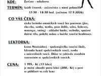 Taneční kurz pro ženy a dívky (Žatčany)