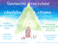 Rozsvícení vánočního stromu - 30. listopadu 2025