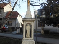 Kříž na ulici Palackého