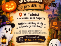 Halloweenská stezka pro děti 
