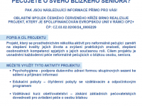 Červený kříž pomáhá pečujícím