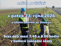 Sázení stromků - 23. října 2026