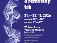 Valašský krajkářský a řemeslný trh - 21.–22. listopadu 2026 (Valašské Meziříčí)