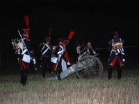 Noční střelby před Malou napoleonskou bitvou 2012