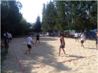 Telničtí házenkáři na Beach Hand Ball Cífer 2017