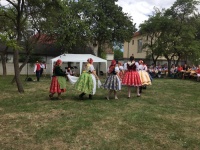 Telničtí folkloristé vystoupili na Vysočině 2017