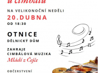 Velikonoční posezení u cimbálu - 20. dubna 2025 (Otnice)