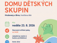 Den otevřených dveří Domu dětských skupin - 23. srpna 2026 (Hrušovany u Brna)