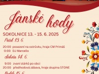Jánské hody - 13.–15. června 2025 (Sokolnice)
