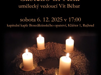 Adventní koncert - 6. prosince 2025 (Rajhrad)