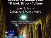Koncert duchovní hudby - 26. dubna 2025 (Brno - Tuřany)