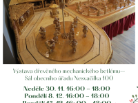 Výstava dřevěného mechanického betlému (Nesvačilka)
