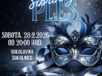 Maškarní ples - 28. února 2026 (Sokolnice)