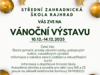 Vánoční výstava - 10.–14. prosince 2025 (Rajhrad)